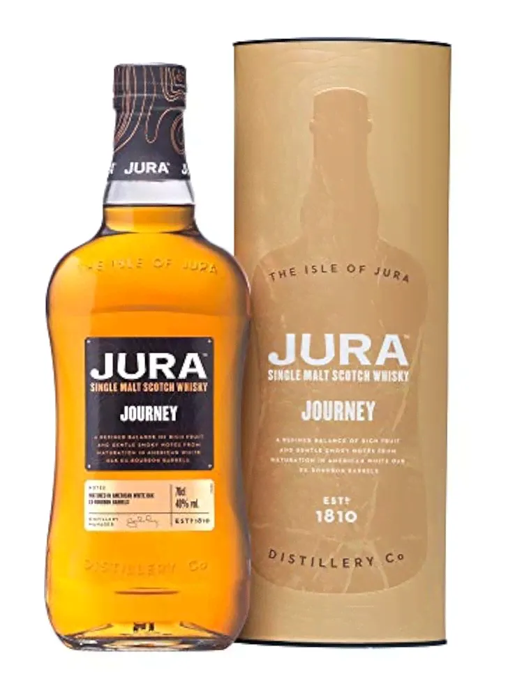 Виски Jura JOURNEY Single Malt Scotch Whisky mit Geschenkverpackung (1 x 0.7 l)-0