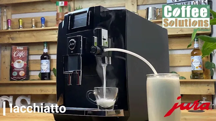 Cafetera Jura E8 - Bebidas al toque de un Botón