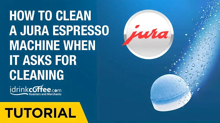 How to clean a Jura Espresso Machine when it asks for cleaning