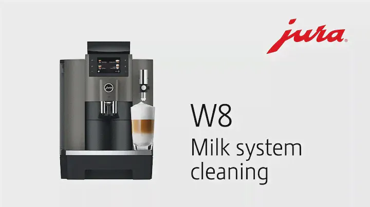 JURA W8 - Milchsystem-Reinigung