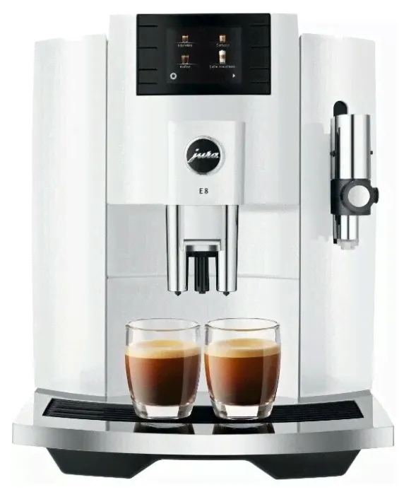 Кофемашина Jura E8 (EB), Piano White-3