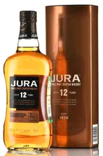 Jura 12 years old in tube - виски Джура 12 лет 0.7 л в тубе