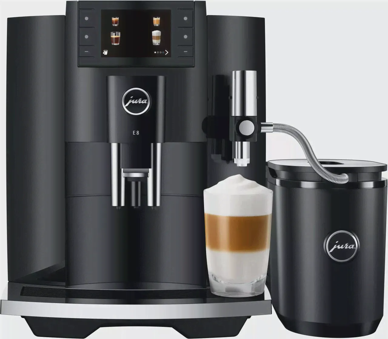 Кофемашина Jura E8 Piano Black EC EU