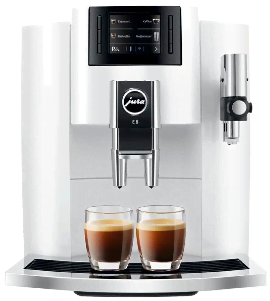Jura Кофемашина Jura E8 Piano White 15353 кофеварка-3