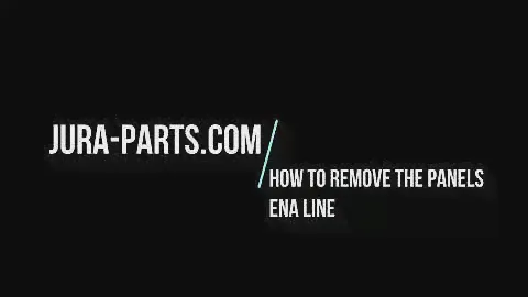 How to open Jura ENA3-ENA4-ENA5-ENA7-ENA9 Coffee Machines