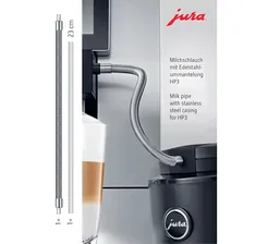 JURA Молочный шланг с оболочкой из высококачественной стали HP3
