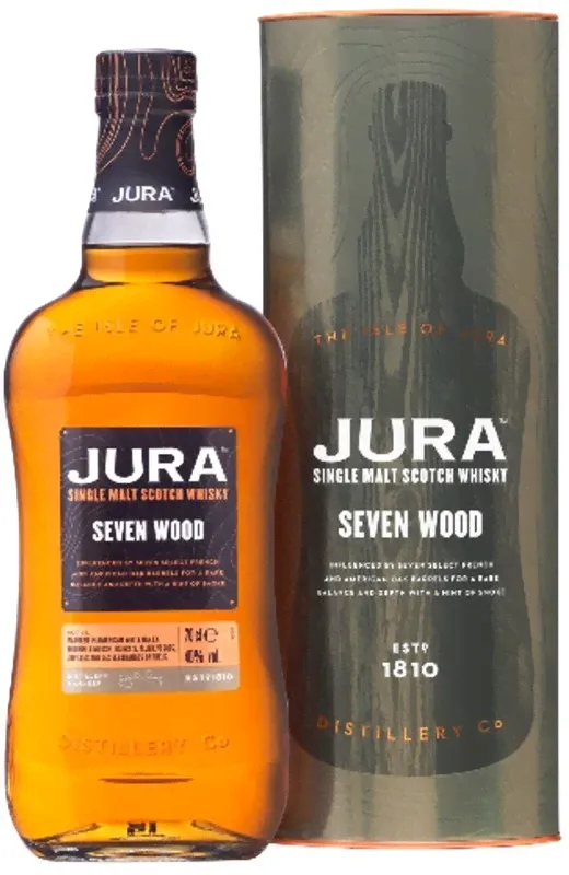 Виски Jura seven wood 40% 0.7л-0