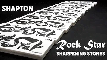 Japanese Precision: Shapton Rock Star Water Stones - 60 Second Review
