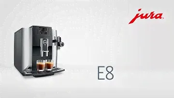 JURA E8 - Kaffeevollautomat - Fully automatic coffee machine
