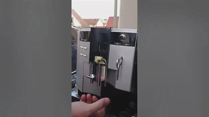 Jura Impressa S9 spouts removal for cleaning easy!