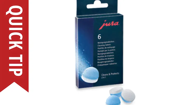 Quick Tip: How to Use Jura Cleaning Tablets