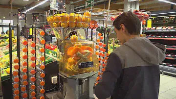 Présentation de l'entreprise SEMPA et le boom du jus d'orange pressé.